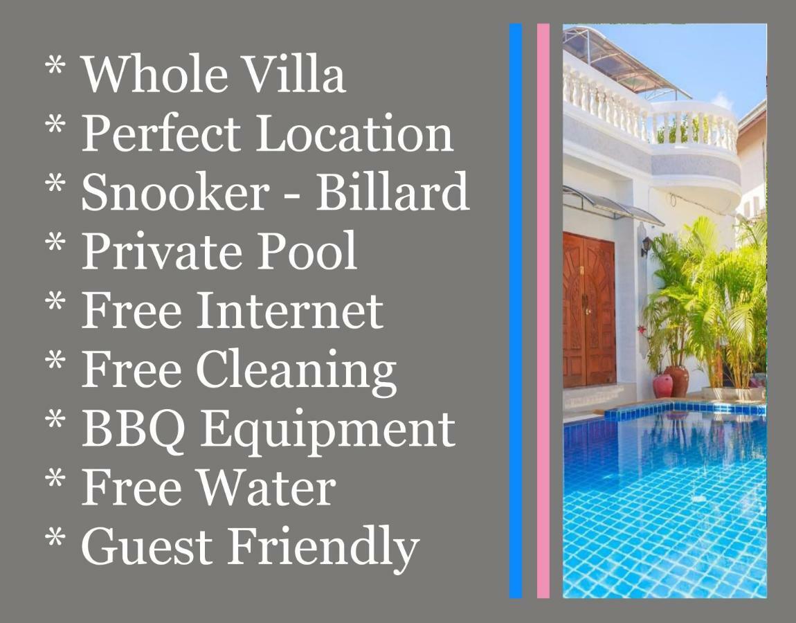 Ratana Villa - Pattaya Holiday House Walking Street 7 Bedrooms Zewnętrze zdjęcie